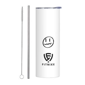 Hip Hop Theme 20 OZ Stainless Steel Tumbler - Smiley Face