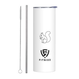 Animal Theme 20 OZ Stainless Steel Tumbler - Squirrel