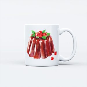 Dessert Theme Ceramic Mug - Pudding