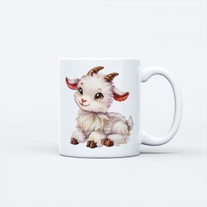 Animal Theme Ceramic Mug - Sheep